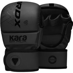 RDX F6 KARA MMA Sparring Gloves 7oz (Color: Black, size: S/M)