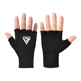 RDX HI Inner Gloves Hand Wraps (Color: BLACK/WHITE, size: XL)