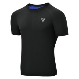 RDX M1 SWEAT T-SHIRT MEN (Color: Black, size: 2XL)