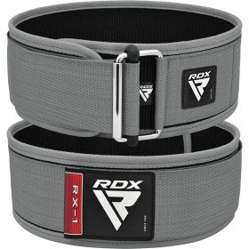 RDX RX1 Weight Lifting Belt (Color: Gray, size: L)