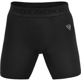 RDX T15 Black Compression Shorts (Color: Black, size: L)