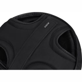 RDX T15 Noir Cheek Protector Head Guard (Color: Black, size: XL)
