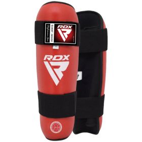 RDX WAKO SHIN GUARD T2 Red (Color: Red, size: L)