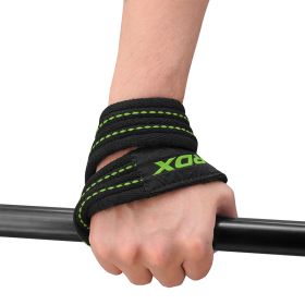 RDX weight lifting 8 Figure Strap (Color: ARMY GREEN, size: L)