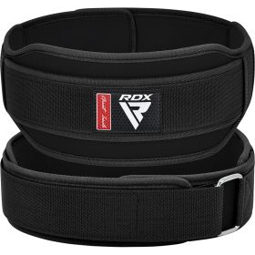 RDX RX5 Weightlifting Belt (Color: Black, size: L)